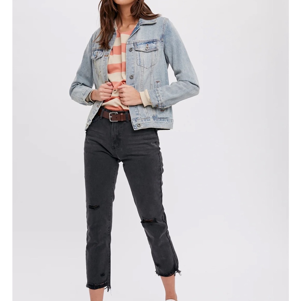 Light Blue Denim Jacket from Vici - Picture 4 of 12